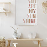 You are my sunshine - Canvas Art