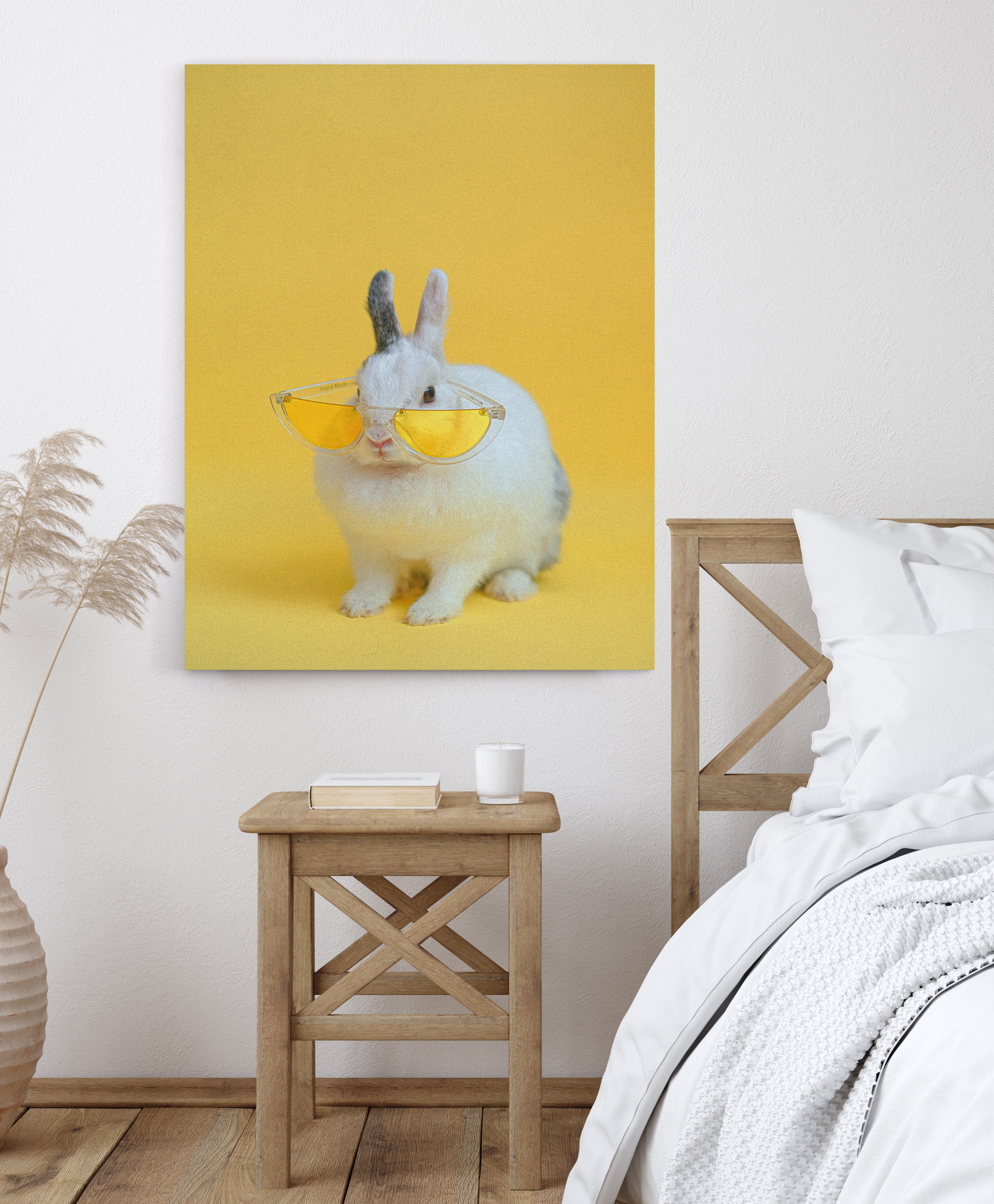 Cool rabbit - Canvas Art