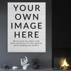 Your own image - Custom Canvas Art (Vertical)