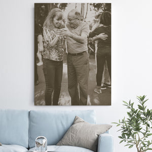 Your own image - Custom Canvas Art (Vertical)