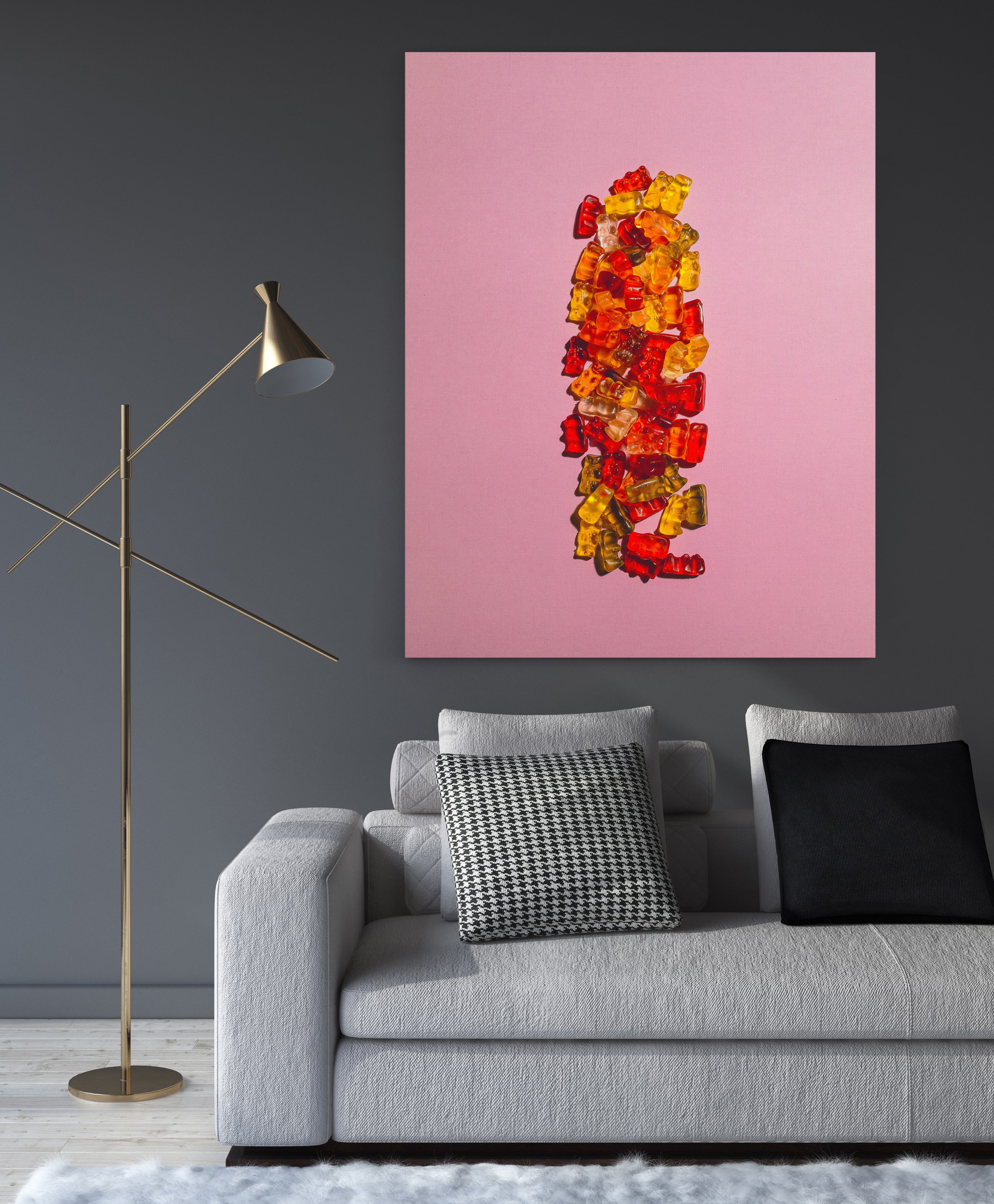 Gummy bear - Canvas Art