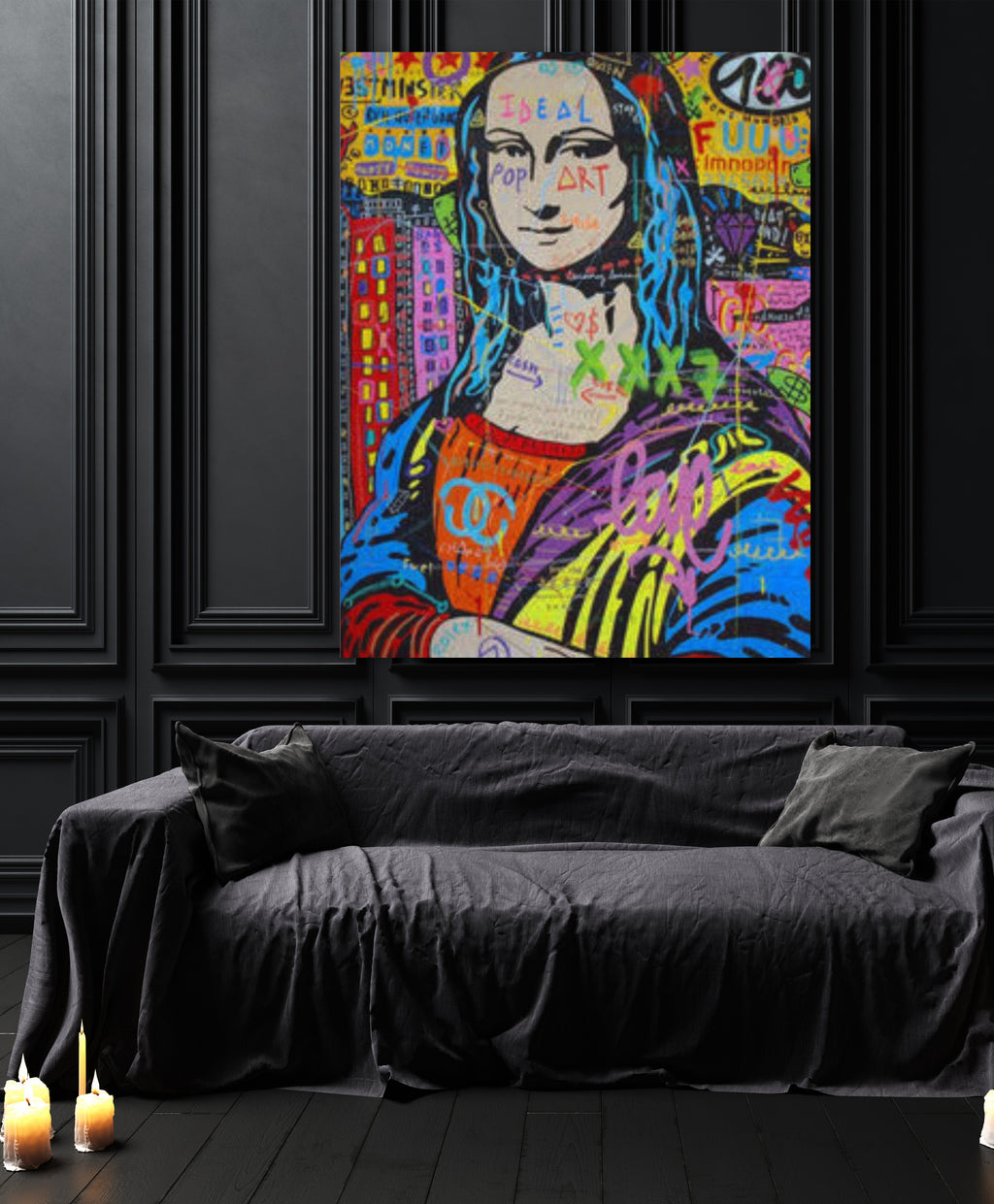 Mona Lisa Variation 2 (3.5cm Gallery Depth)