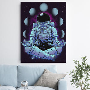 Space Man - Canvas Art