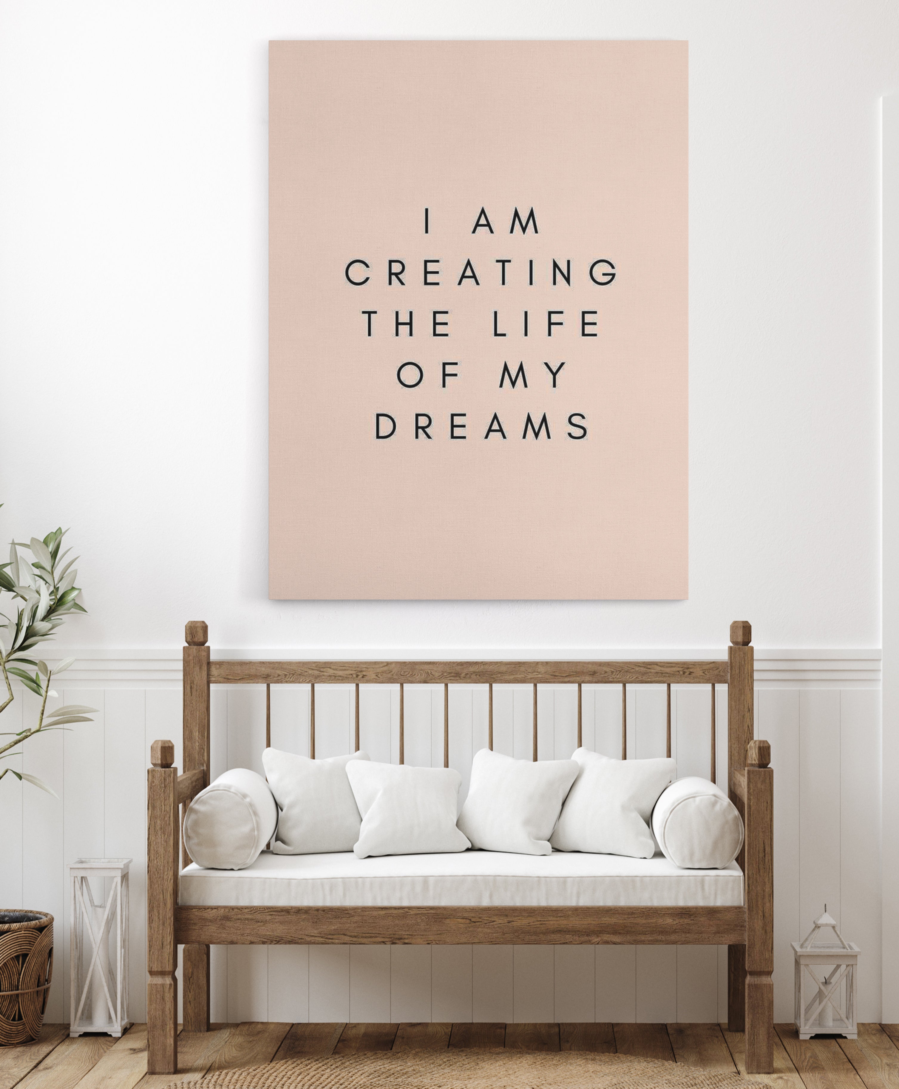 Creating the life of my dreams (3.5cm Gallery Depth)