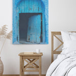 Blue door - Canvas Art