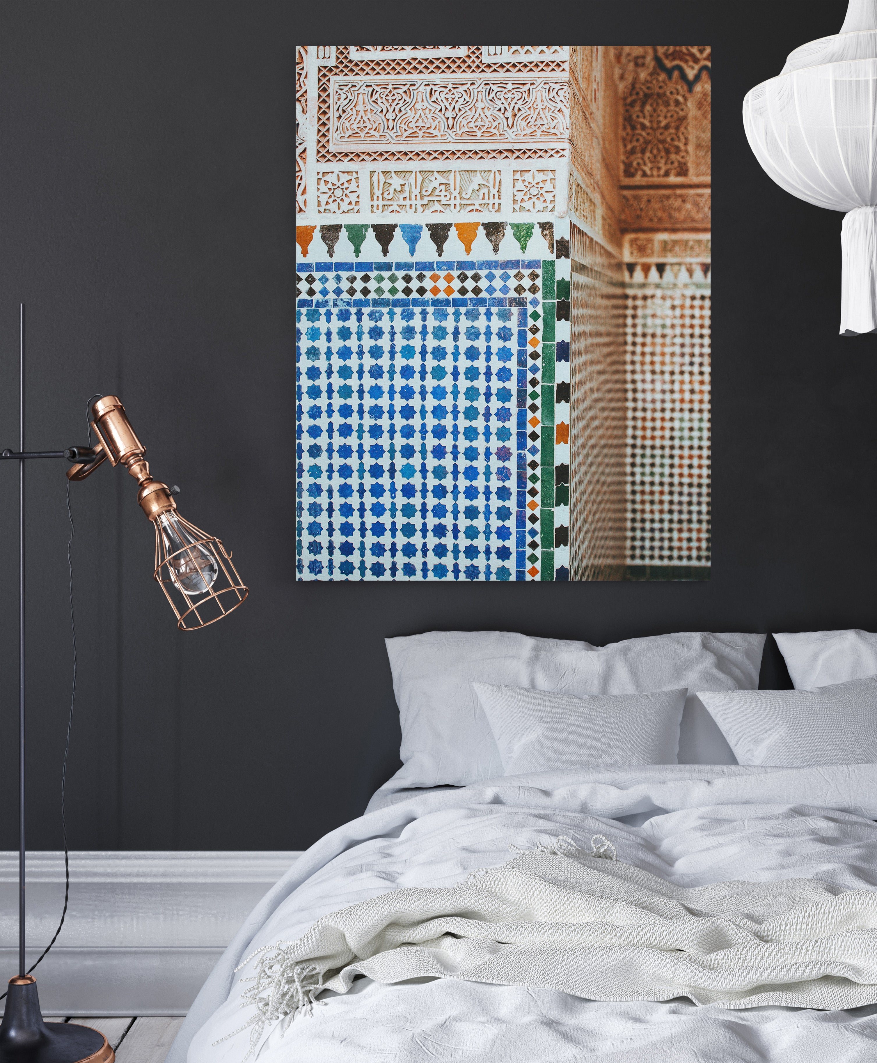 A touch of mosaic  - Canvas Art