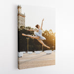 Ballet jump pose  - Canvas Art