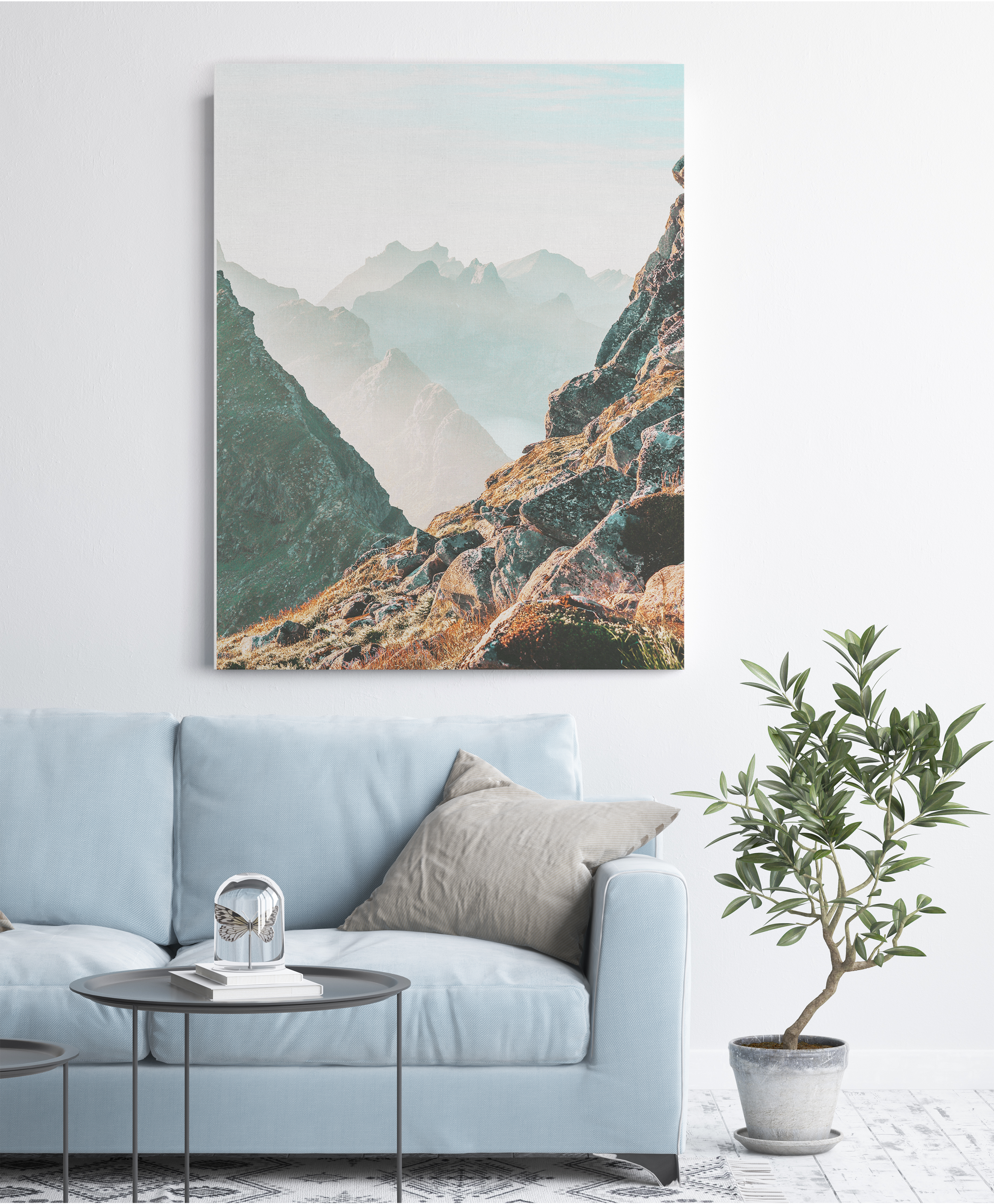 Serene valley  - Canvas Art