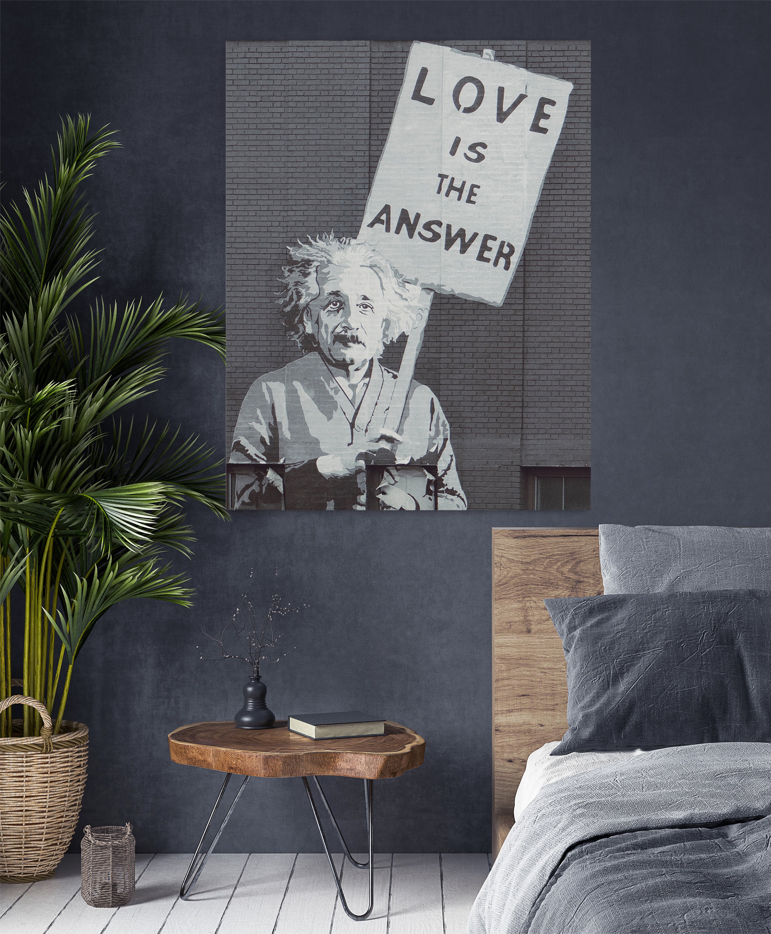 Love is the answer - Canvas Art