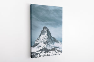 Tip of the mountain  - Canvas Art