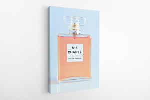 Number 5 CHANEL .. you're here - Canvas Art
