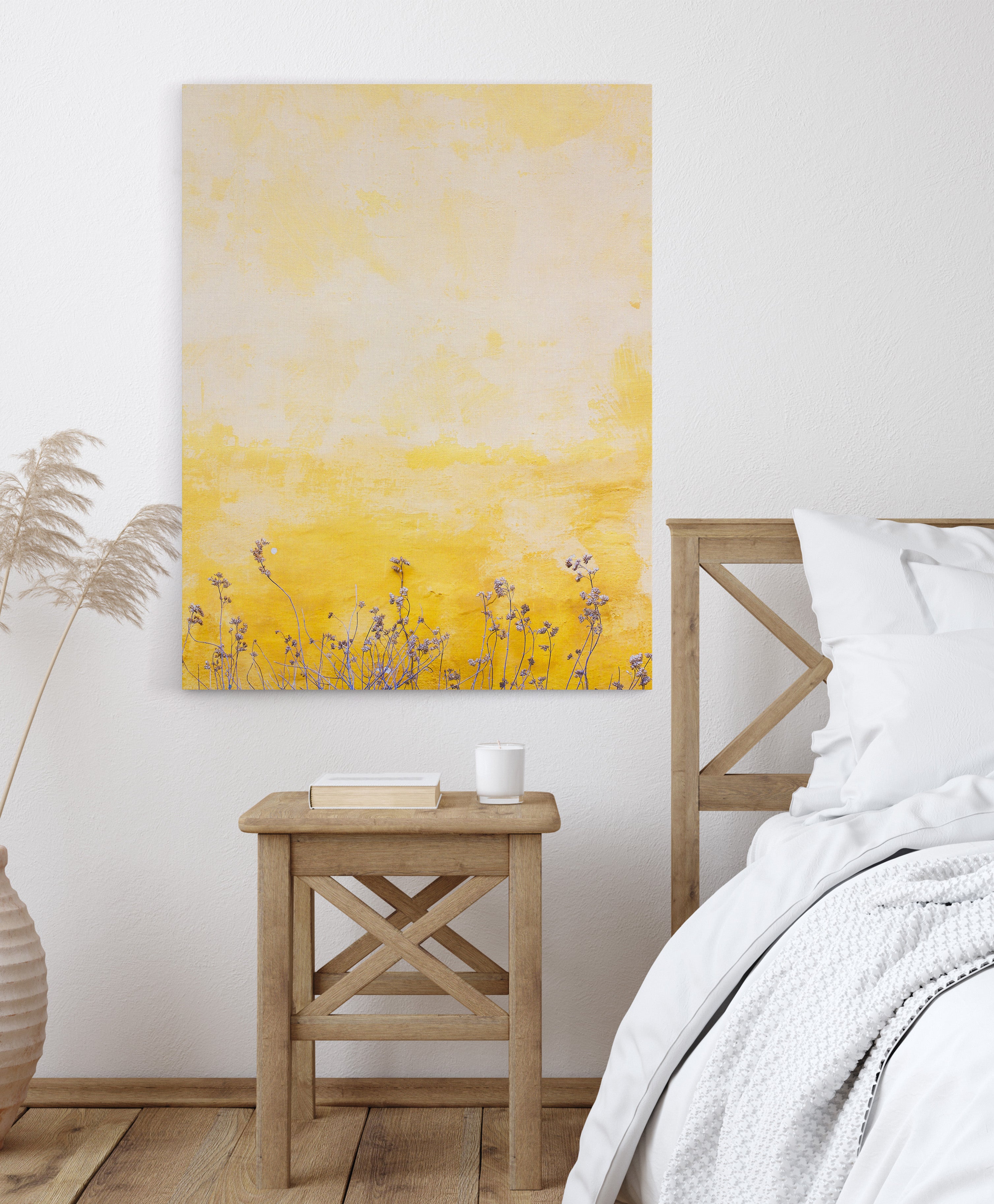 Yellow touch - Canvas Art
