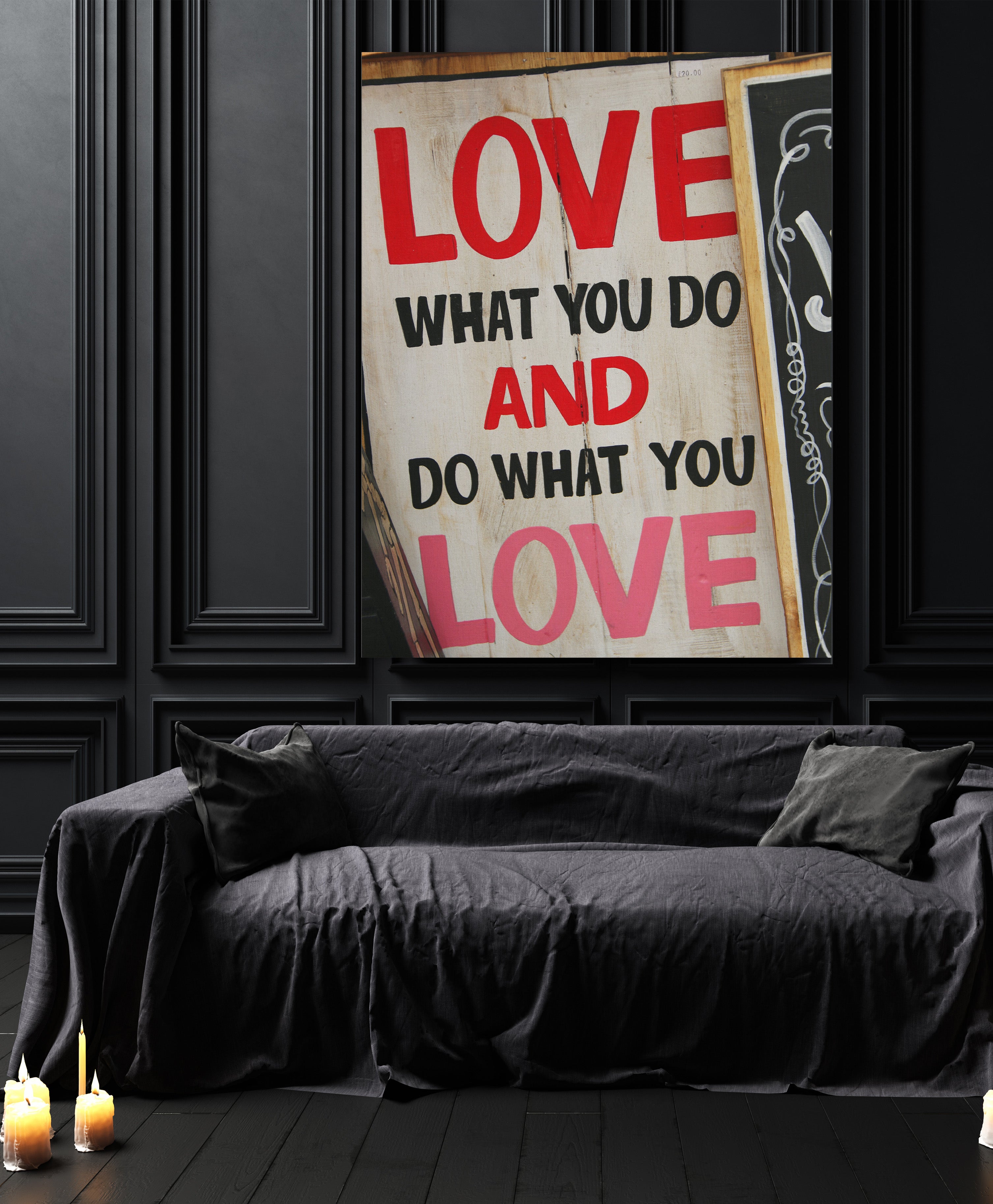 Do what you love - Canvas Art