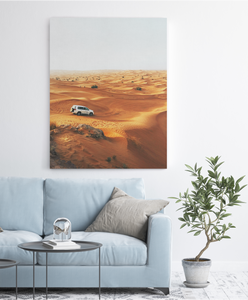 Desert driving ... - Canvas Art